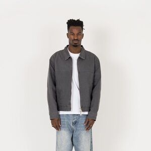 Destructive Trucker Jacket - Vintage Grey Size XS